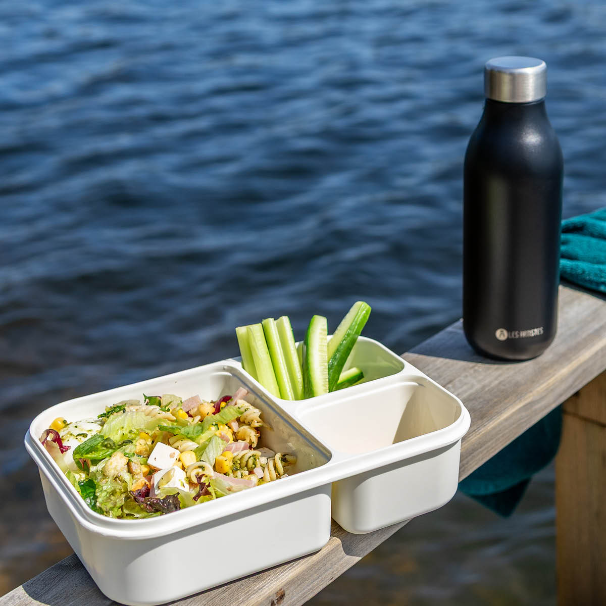 Modern House Smart box lunsjboks 1,5L hvit/klar