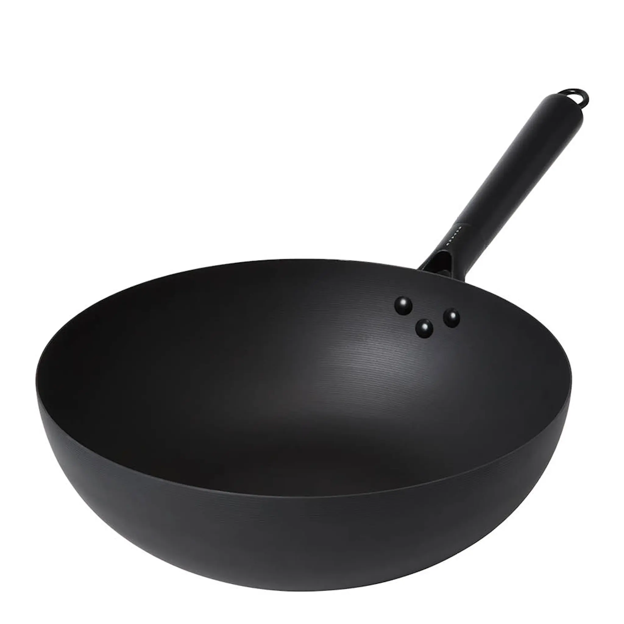 Satake Wokpanne karbonstål 32 cm svart