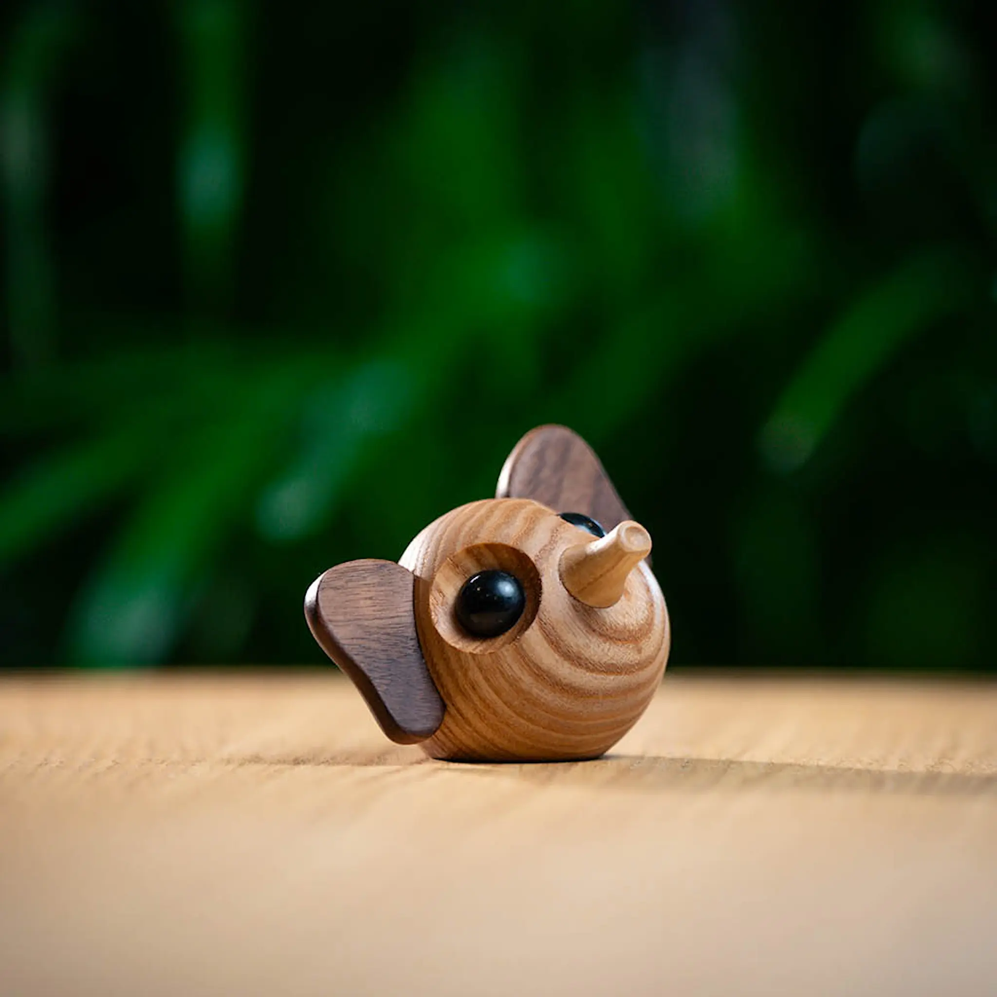 FableWood Louis elefant träfigur 5 cm valnöt/ask