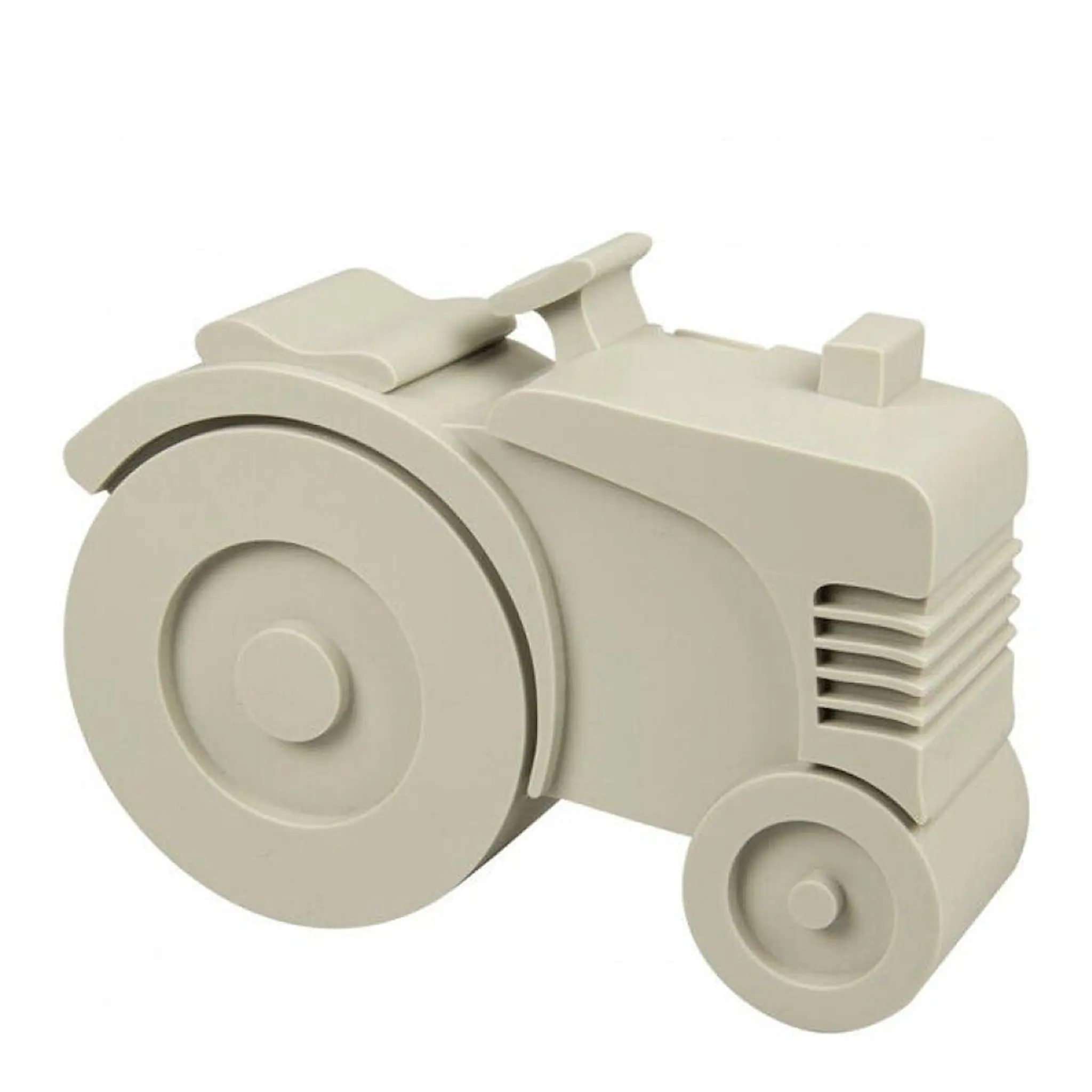 Blafre Traktor matlåda i plast två fack 14x11 cm grå