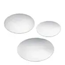 bAYk tårtfat set 3 delar 20/25/30 cm silver