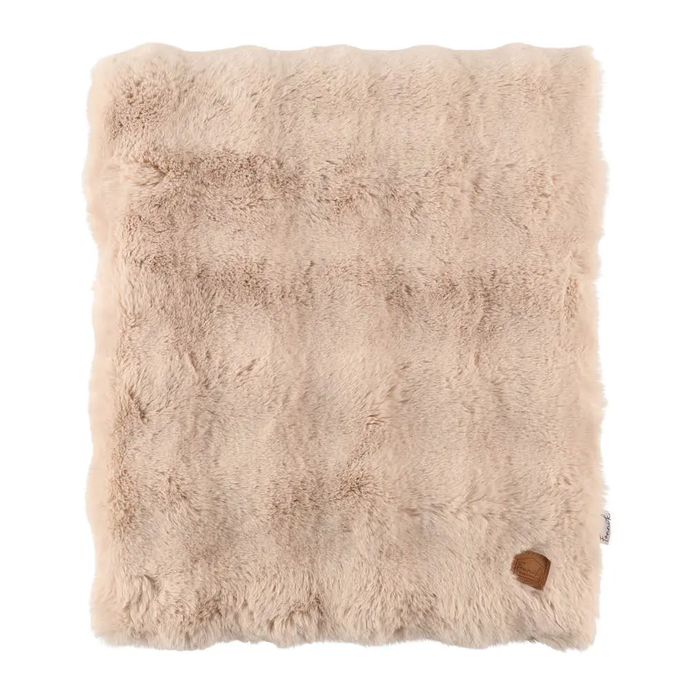 Aava pledd 127×152 cm beige