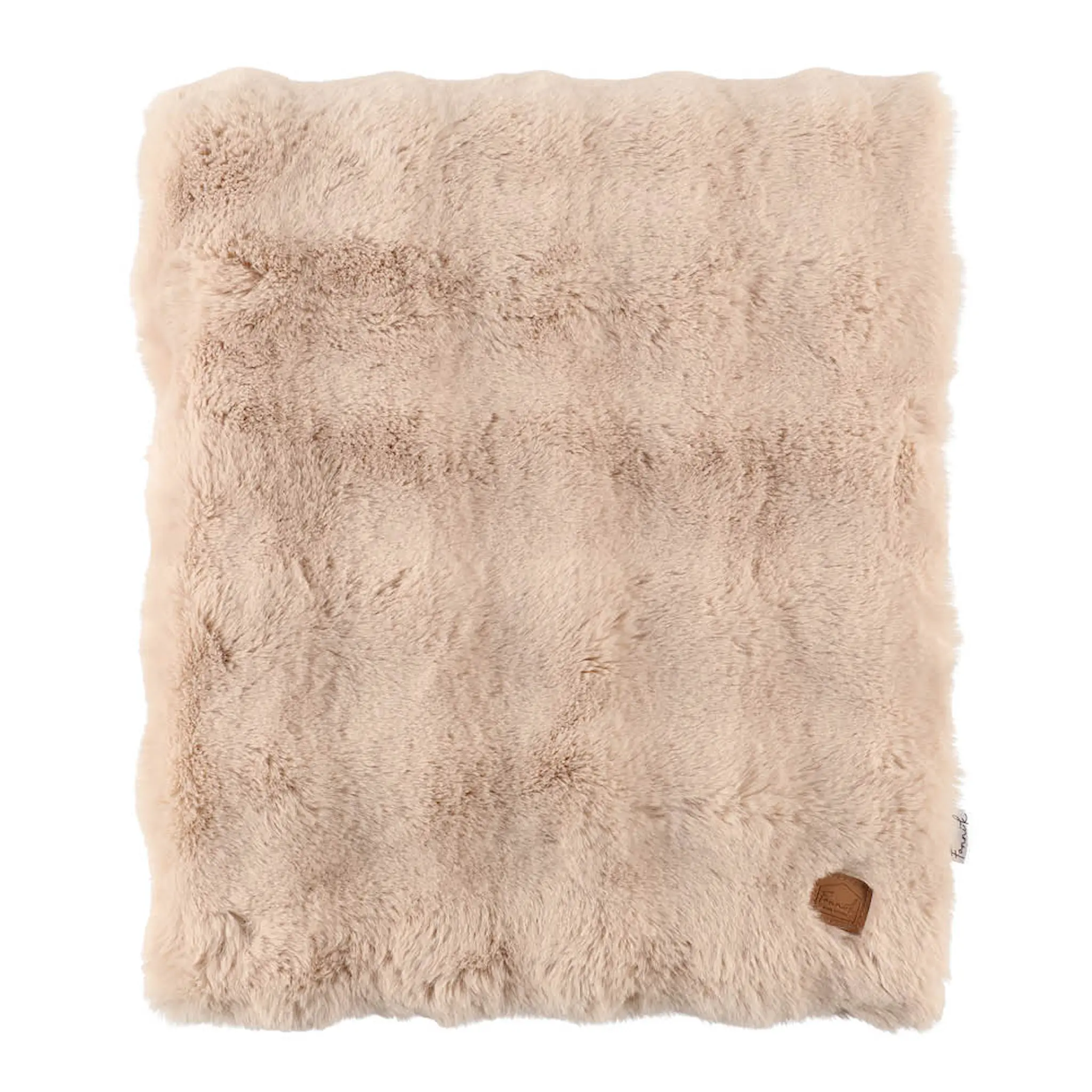Fanni K Aava pledd 127×152 cm beige