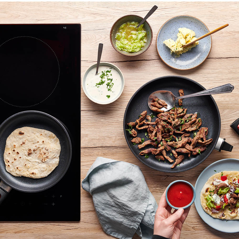 Woll ECO Lite QXR stekepanne 24 cm avtagbart håndtak svart