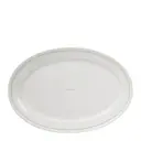 Icons ovalt fat 29x42 cm vit/beige