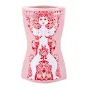 Nina vas 16,5 cm rosa/röd