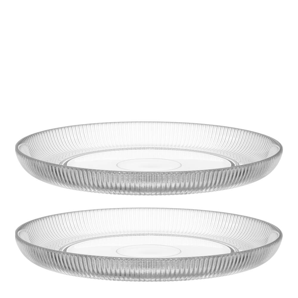 Maku Kitchen Life - Maku Lasilautanen 18 cm 2 kpl Kirkas