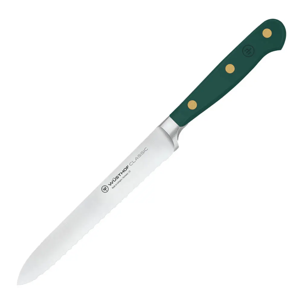 Classic Colour tannet tomat-/pølsekniv 14 cm Fresh Rosemary