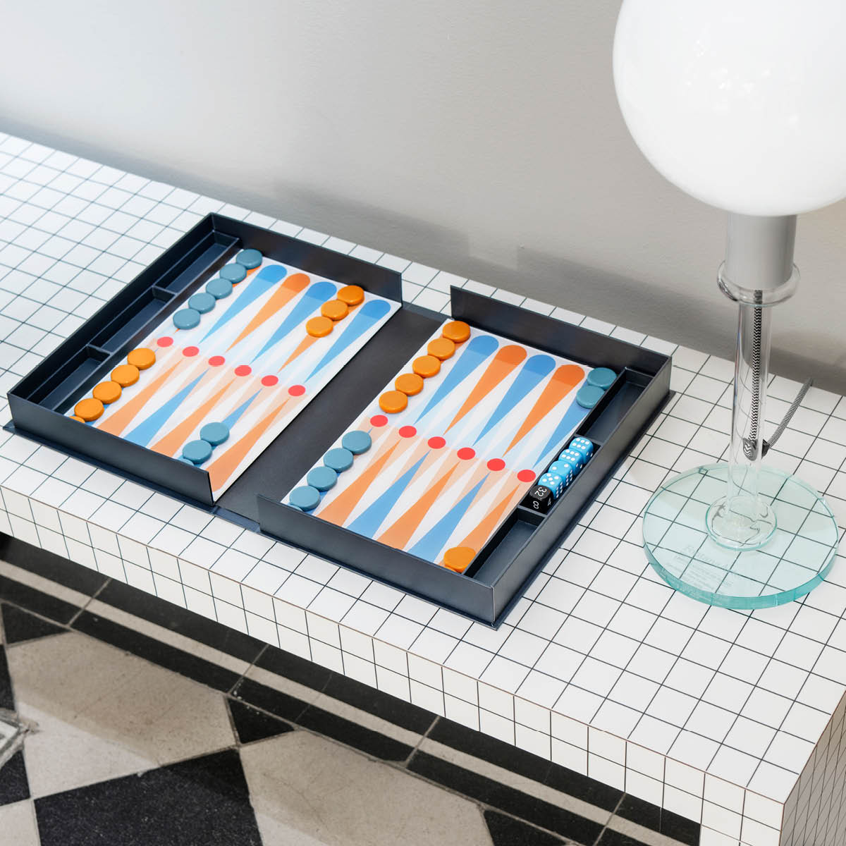 Printworks Klassisk backgammon Art of Backgammon anthracite