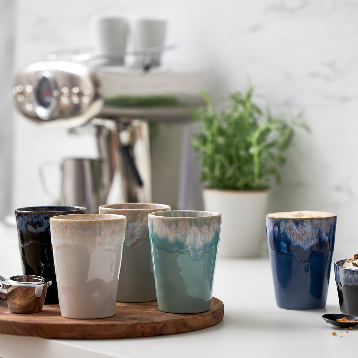 Costa Nova Gres mugg 38 cl vit