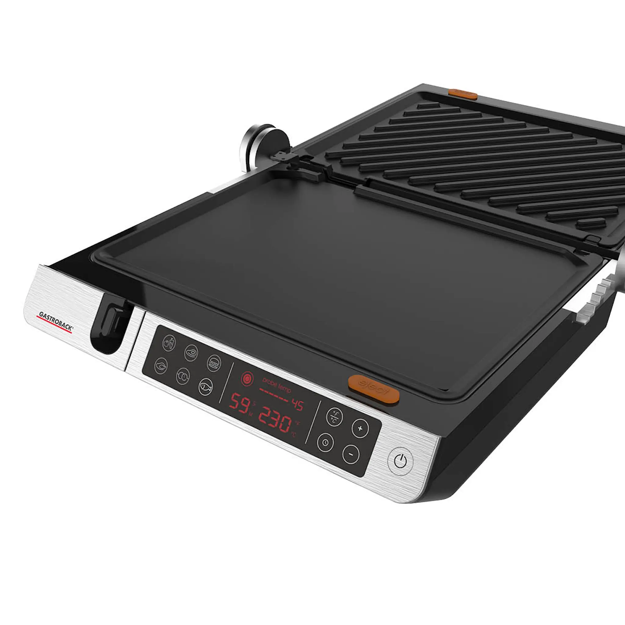 Gastroback Design kontaktgrill advanced control 2000W hover