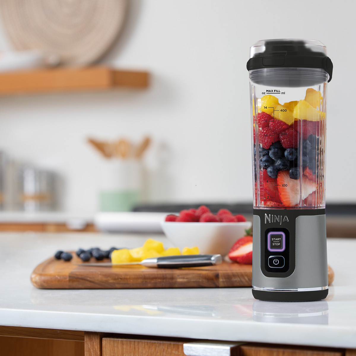 Ninja Blast to-go sladdlös blender 0,5 L svart