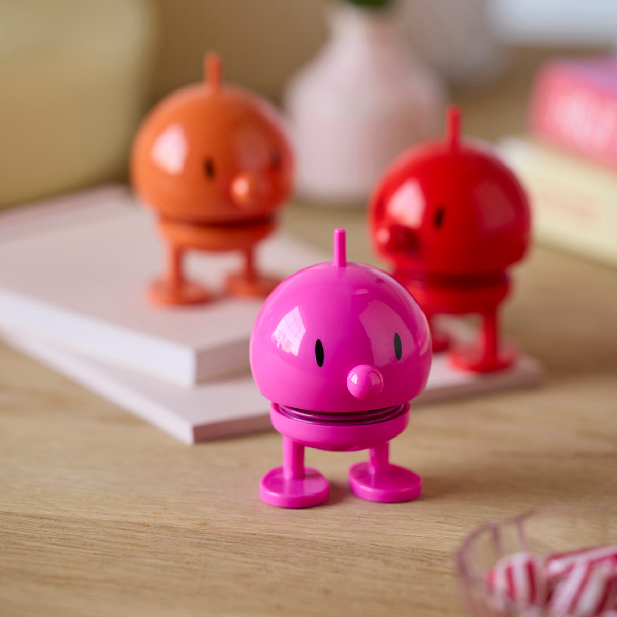 Hoptimisten Bubmel medium pink