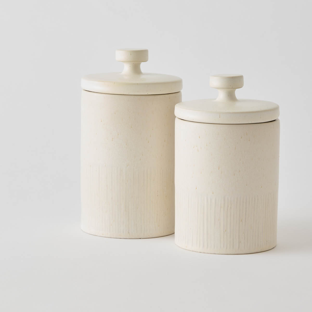 Tell Me More Palermo förvaringsburk small 18 cm cream