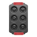 Bakform för donuts 6 hål 36x18 cm keramisk non-stick