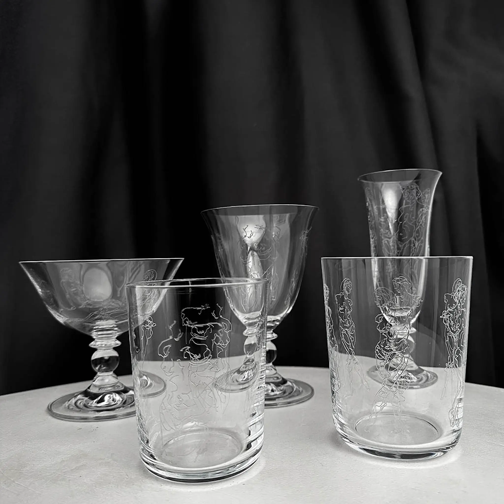 Frederik Bagger People Flûte Samppanjalasi 15 cl 2 kpl