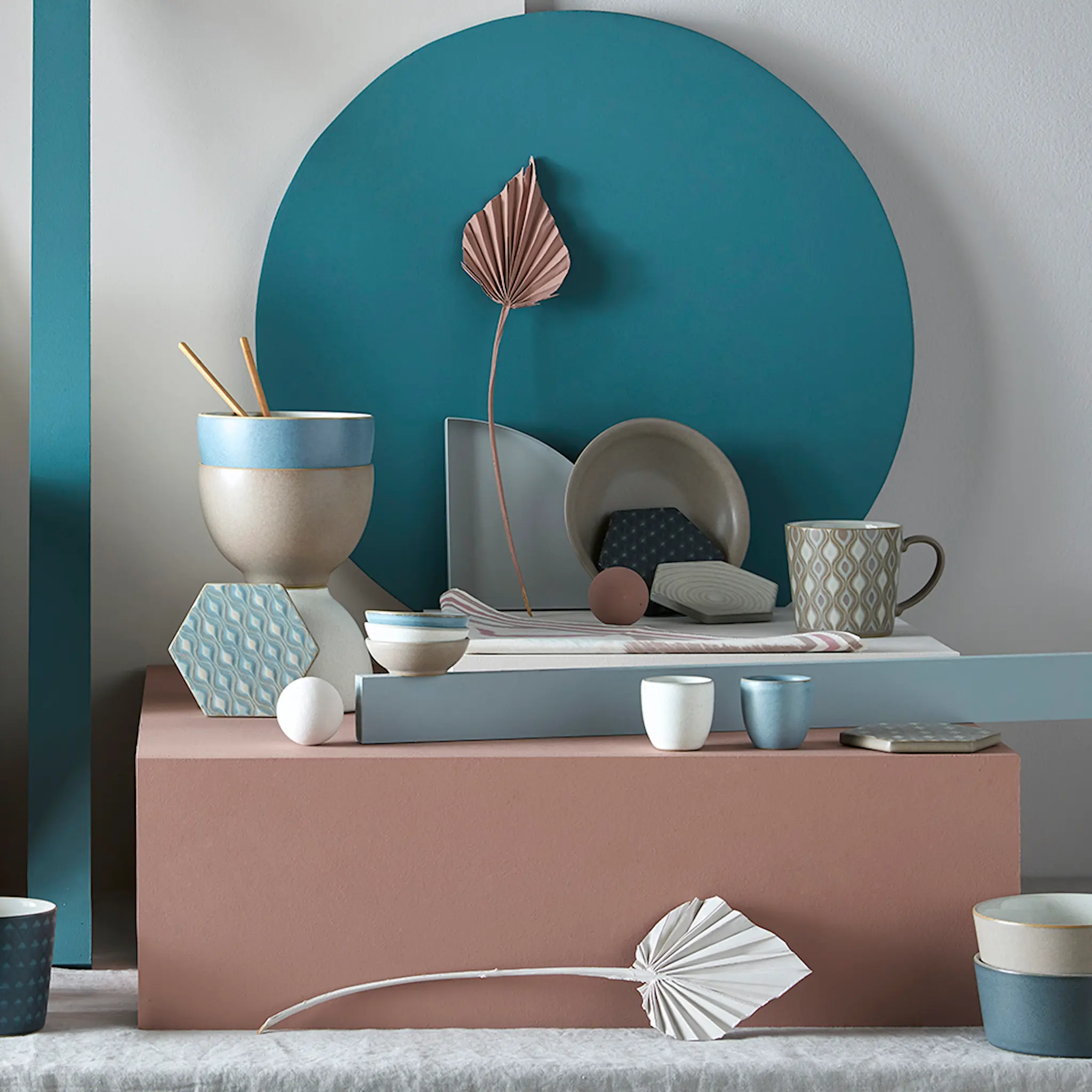 Denby Impression Fat till Kaffekopp 16,5 cm Cream