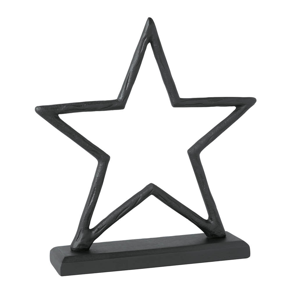 Villeroy & Boch Christmas Chic stjärna 27x26x65 cm svart