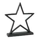 Christmas Chic stjärna 27x26x65 cm svart