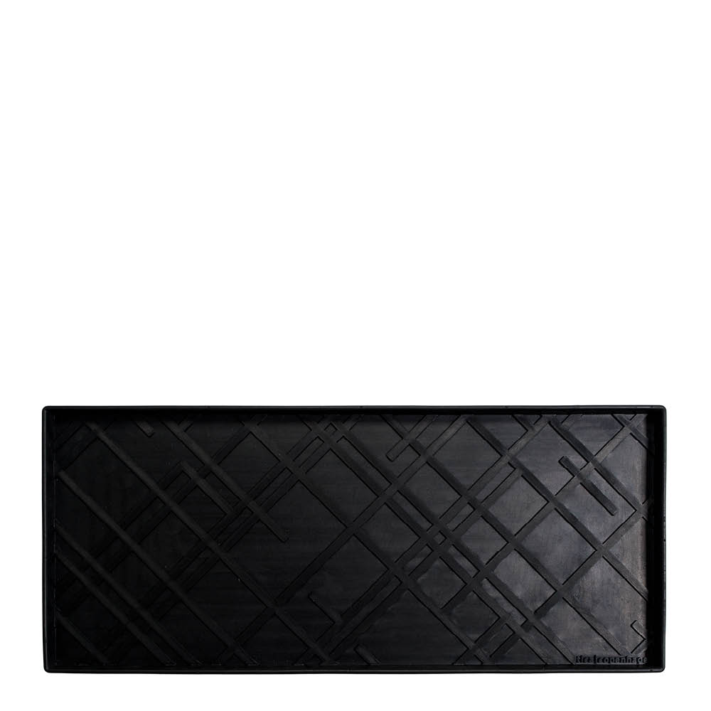 Tica Copenhagen Lines skobricka stor 88x38x3 cm svart