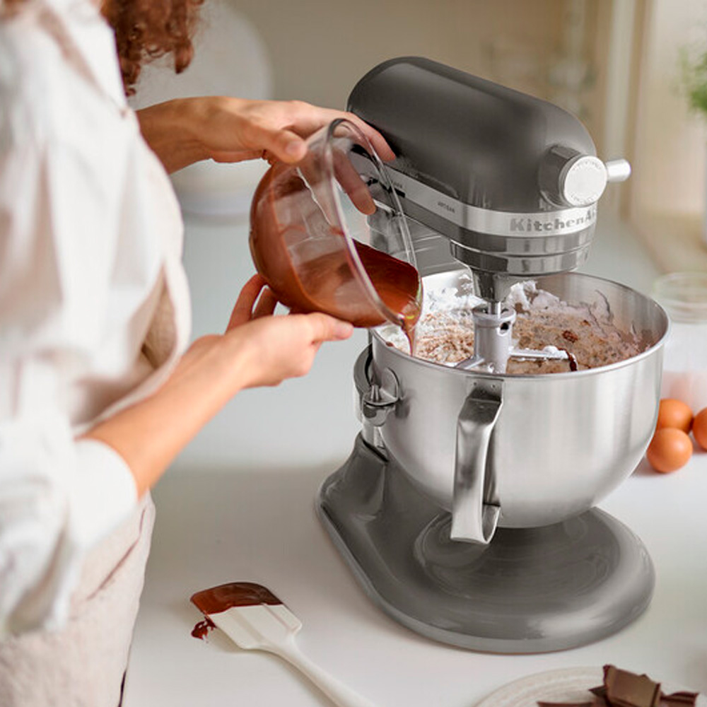 KitchenAid Artisan kjøkkenmaskin med bolleløft 5KSM60SPXECU 5,6L contour silver