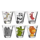 Bambini Dricksglas med motiv 6-pack