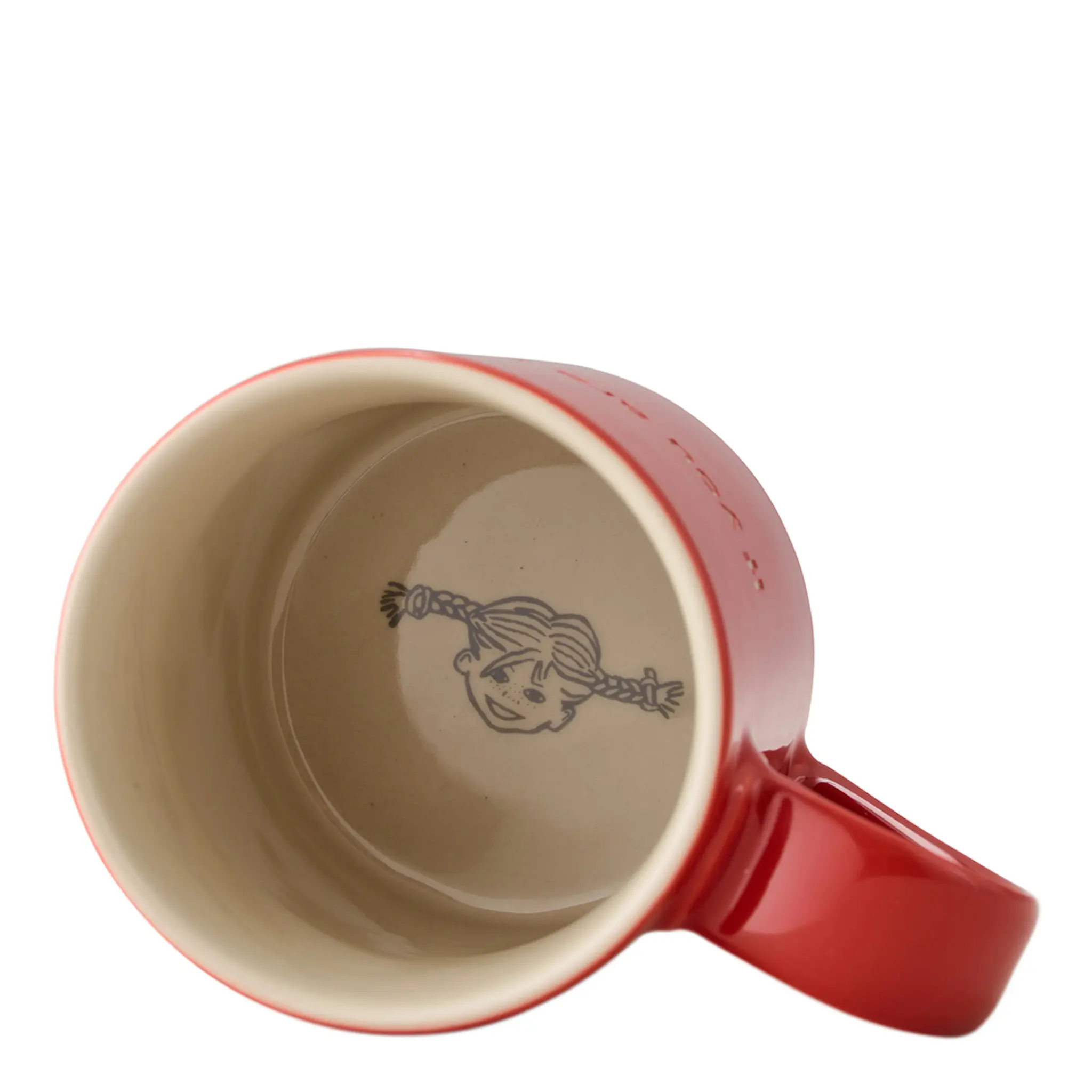 Design House Stockholm Astrid Lindgren Mugg Röd Den som är stark