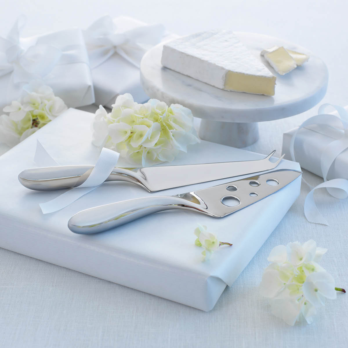 Hardanger bestikk Ostset 2 knivar