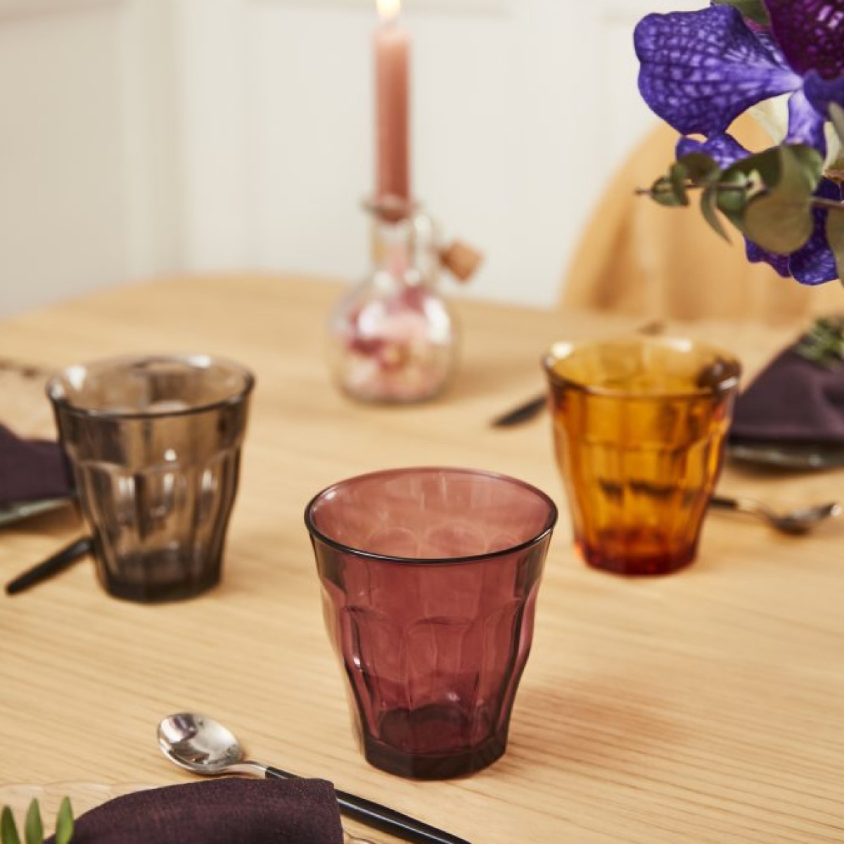 Duralex Picardie Juomalasi 25 cl 6 kpl Harmaa