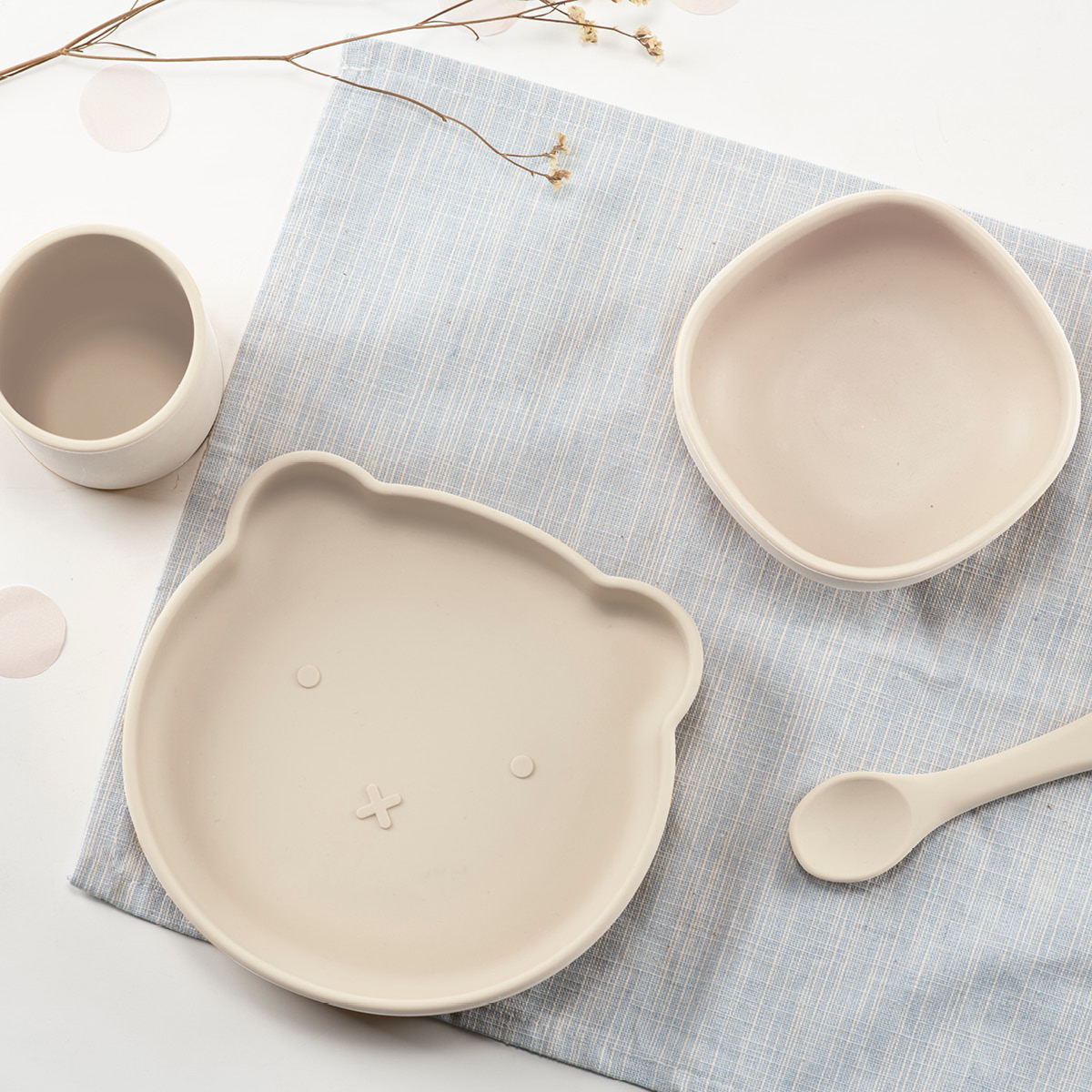 Modern House Chic kids Lasten astiasto 4 osaa Creme