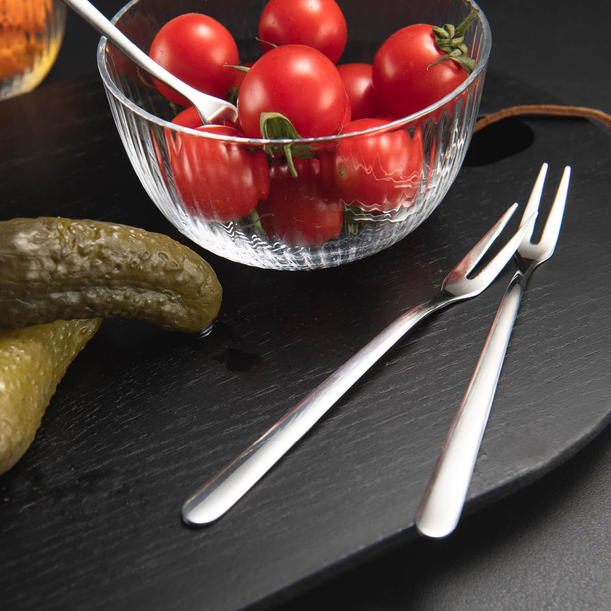 Stiernholm Primi påleggsgaffel 14 cm 4 stk blank