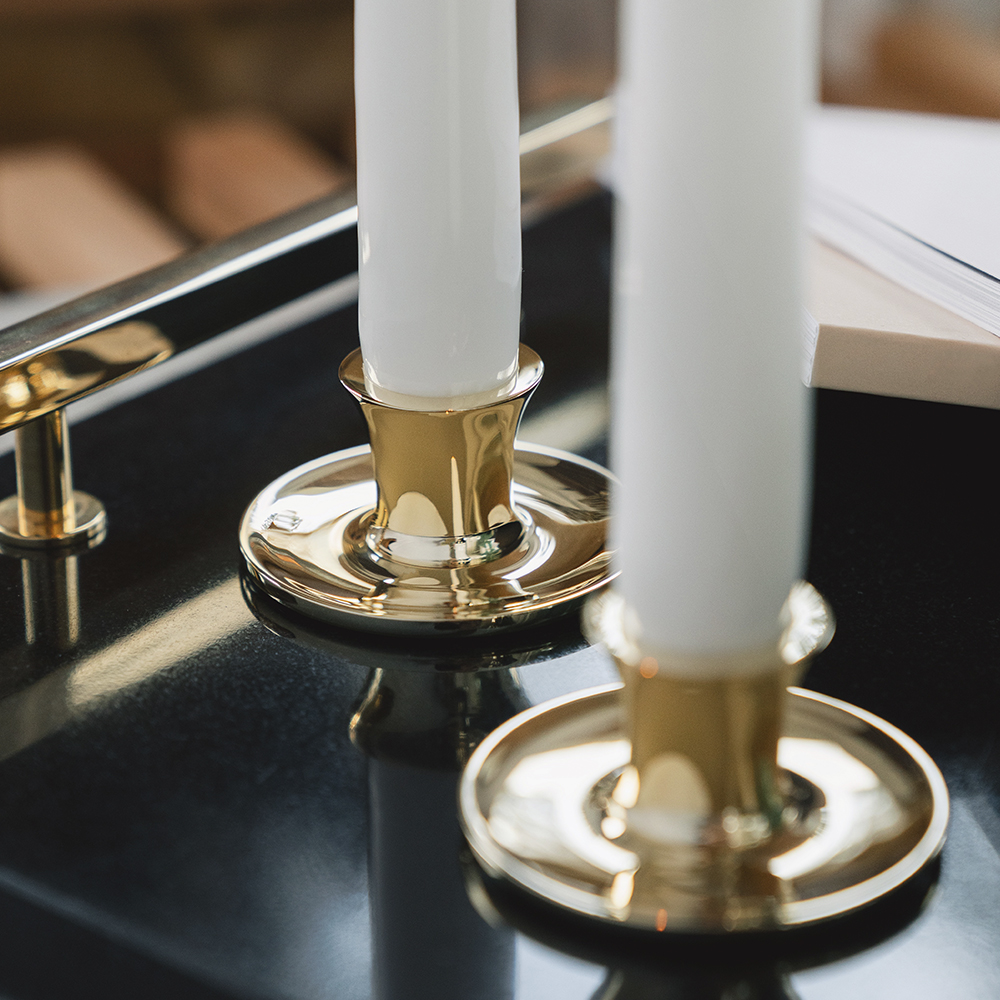 Hilke Basso Ljushållare 4,5x2,5 cm Mässing