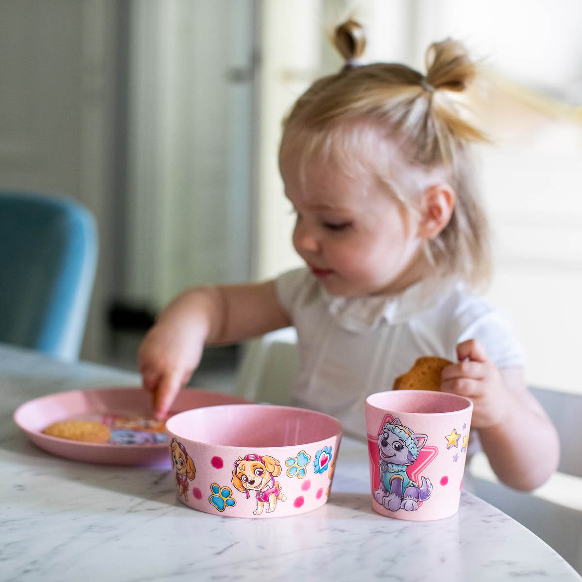 Koziol Connect barnservis 3 delar Pink Paw Patrol