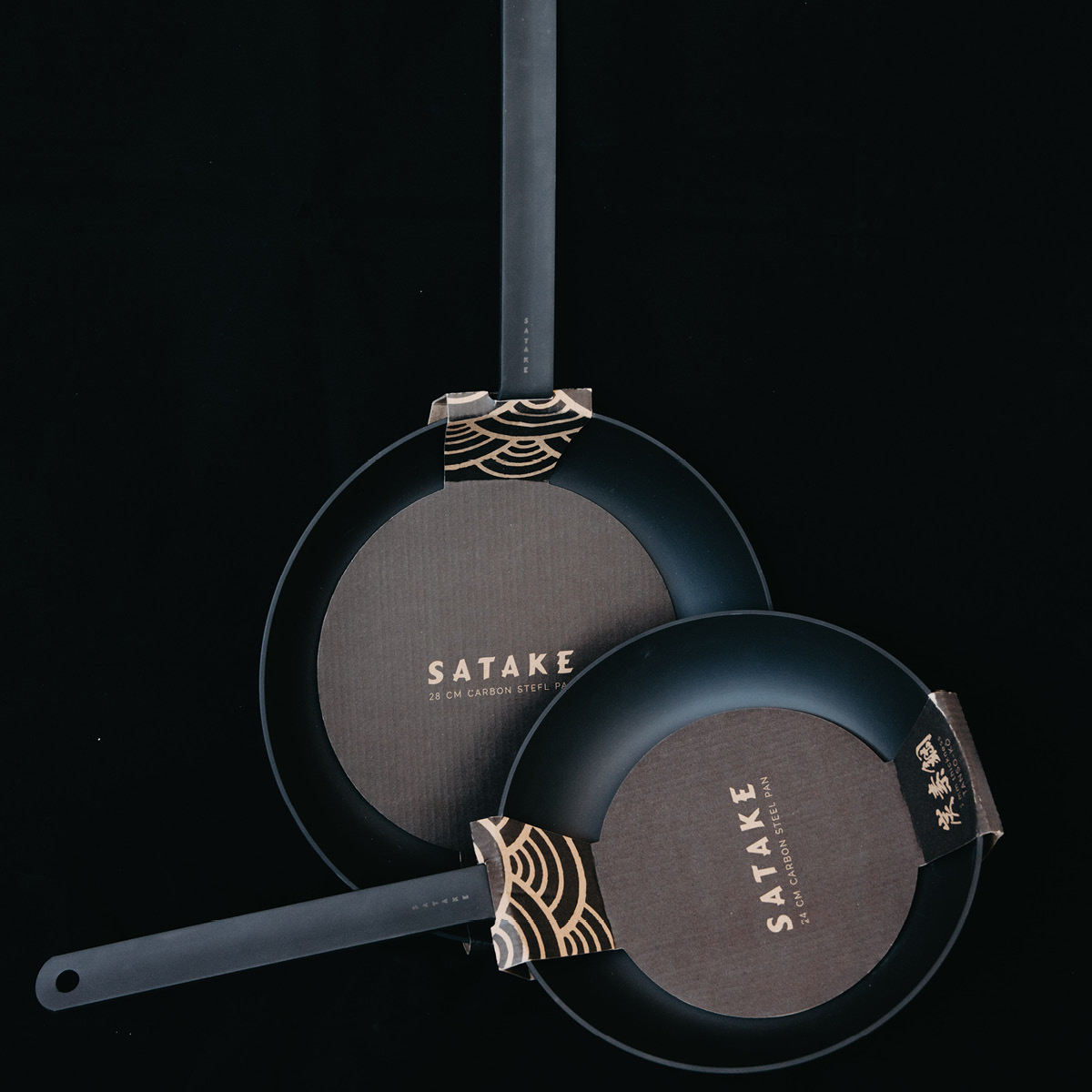 Satake Satake Paistinpannu hiiliteräs 3 mm 24 cm