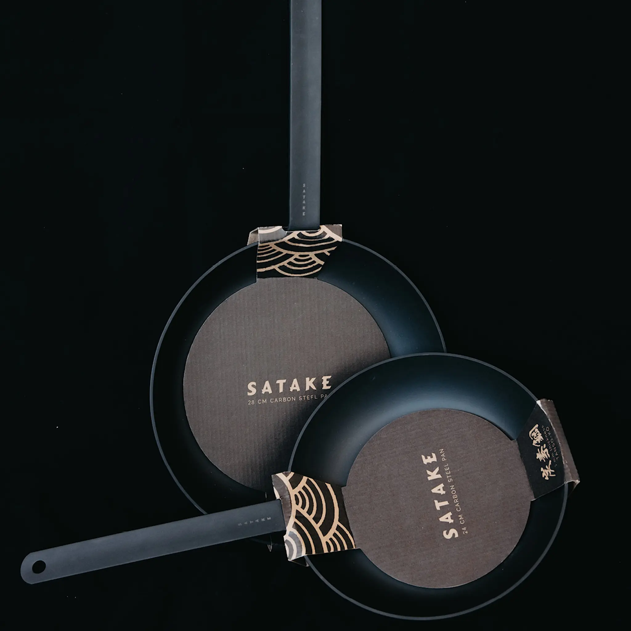 Satake Stekpanna kolstål 3 mm 24 cm
