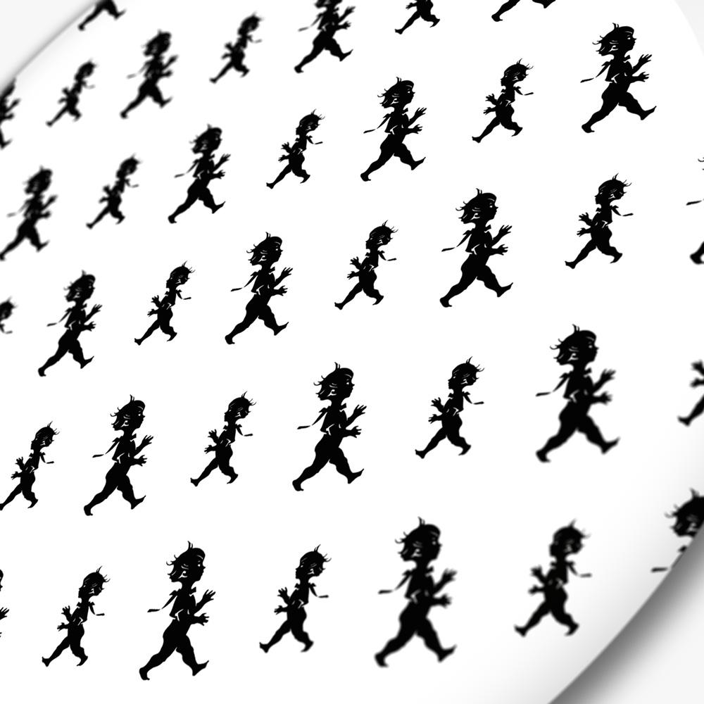 SOLSTICKAN Pyöreä Tarjotin 38 cm Valkoinen