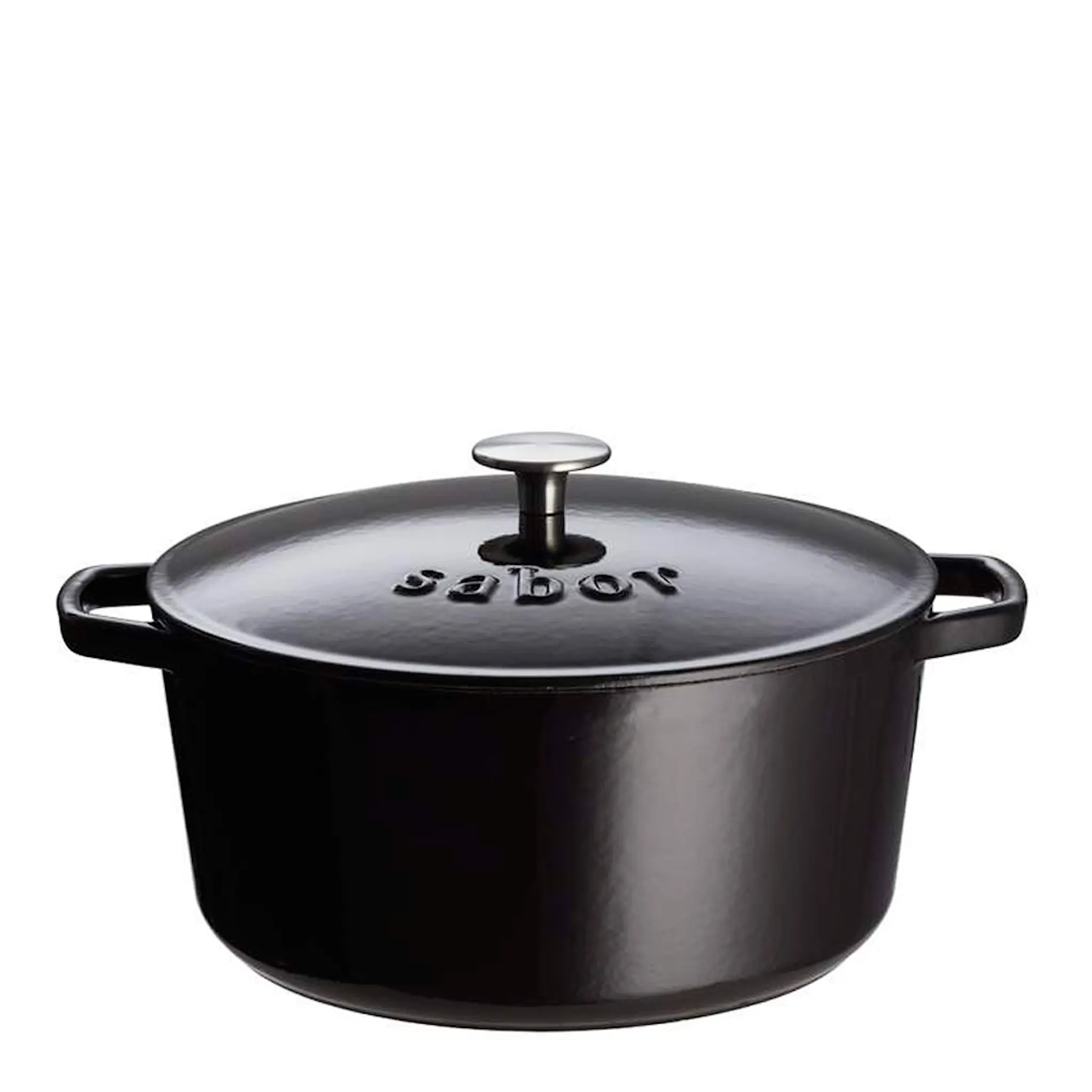 Sabor Sabor Gjutjärnsgryta 6,7 L Svart