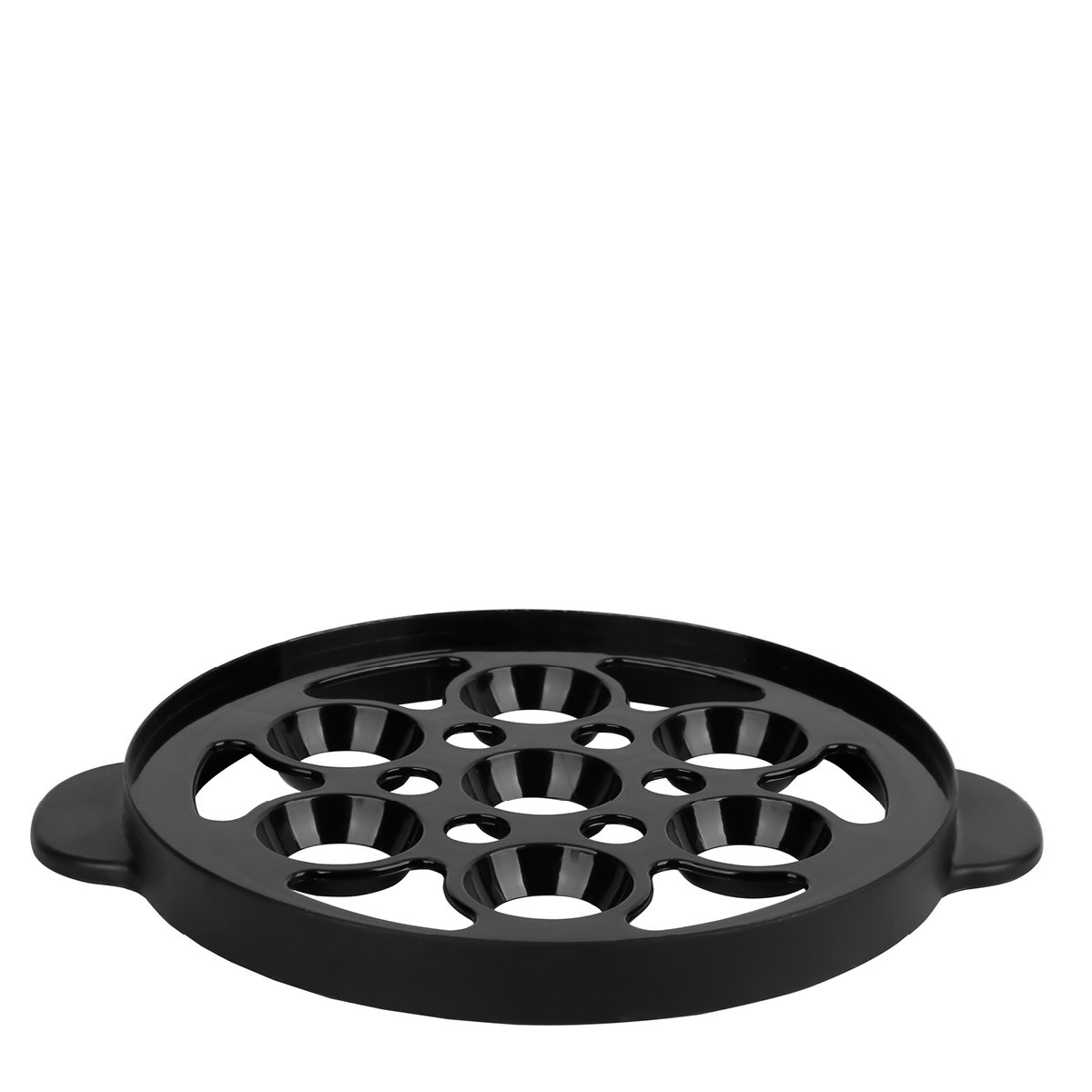 EMERIO Puhuva Munankeitin 7 kananmunaa Musta