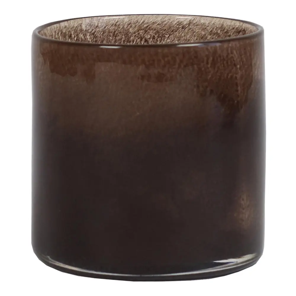 Lyric lyslykt 8x8 cm dark brown