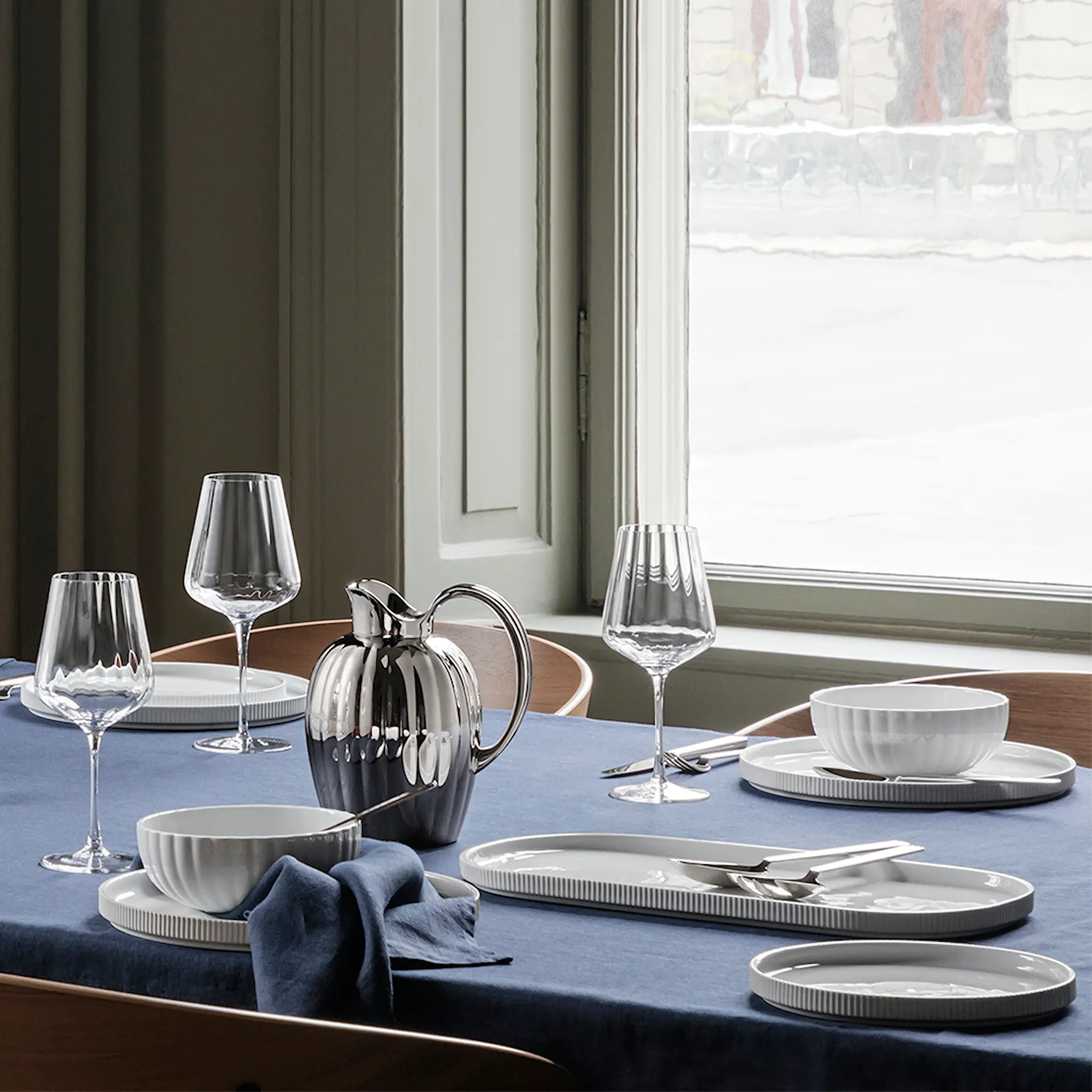 Georg Jensen Bernadotte Rödvinsglas 54 cl 6-pack