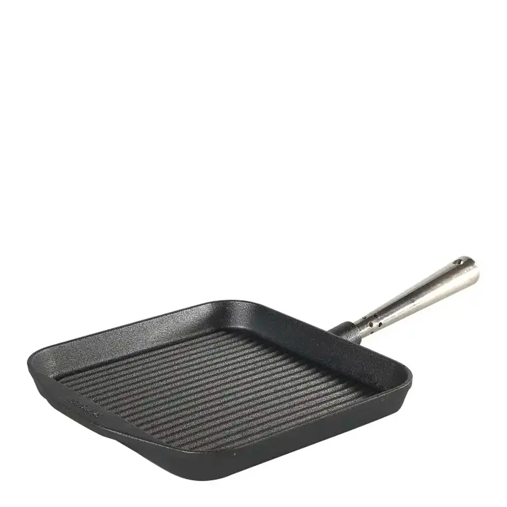 Professional grillpanne firkantet 25x25 cm