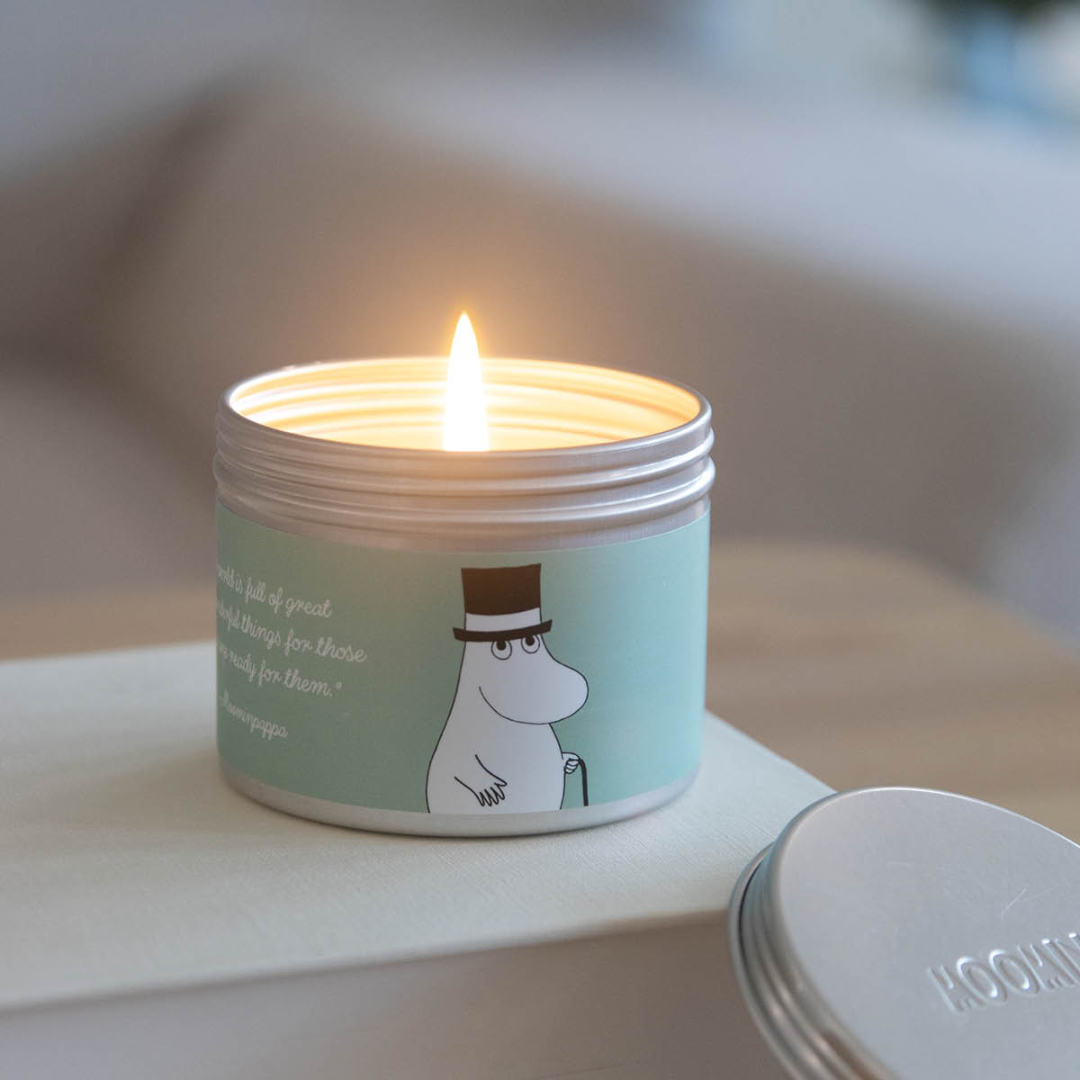 Pluto Mumin Doftljus 6,7x5 cm Muminpappa