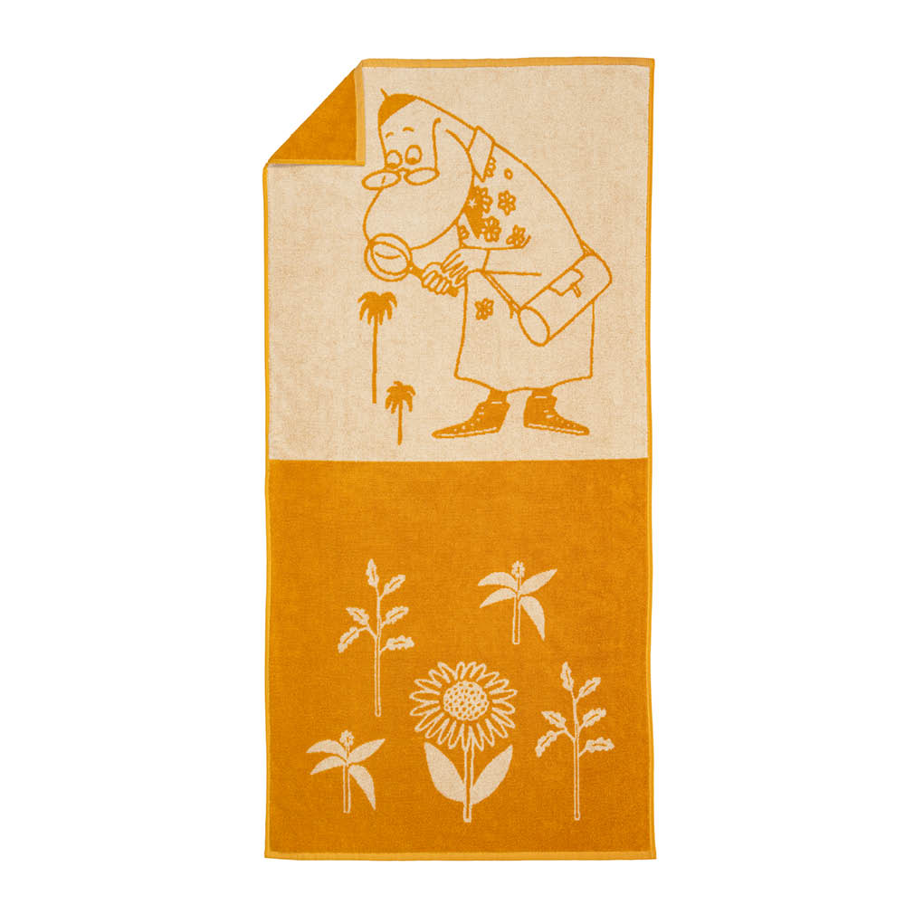 Moomin Arabia Muumi Kylpypyyhe Hemuli 70x140 cm Keltainen