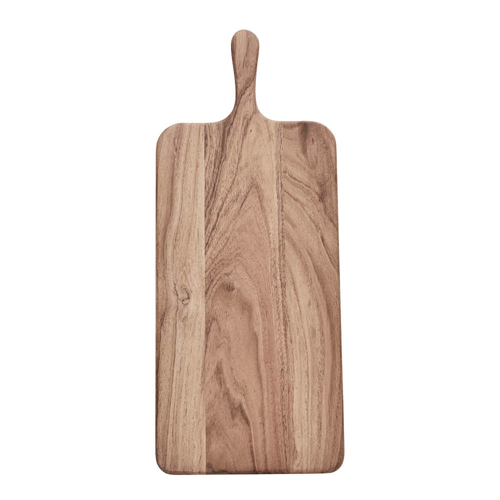 Lene Bjerre Merle skjærebrett i tre 55x22 cm akasie