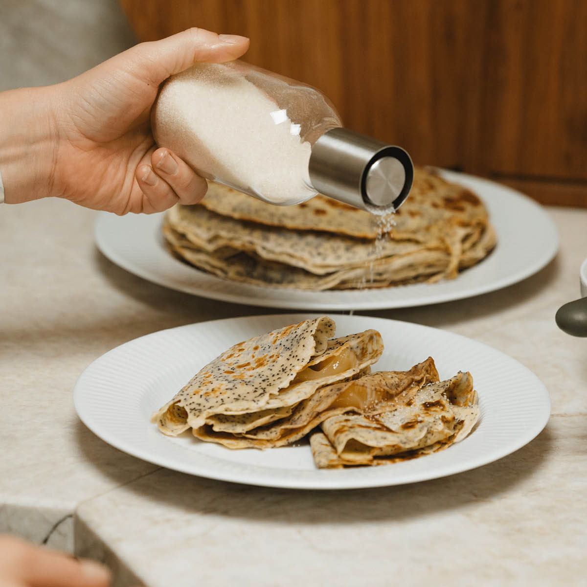 Eva Trio Legio Nova Lautanen 28 cm 4 kpl Valkoinen