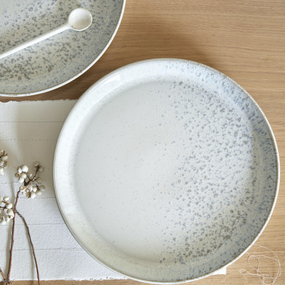 Denby Kiln tallerken 26 cm 4 stk beige