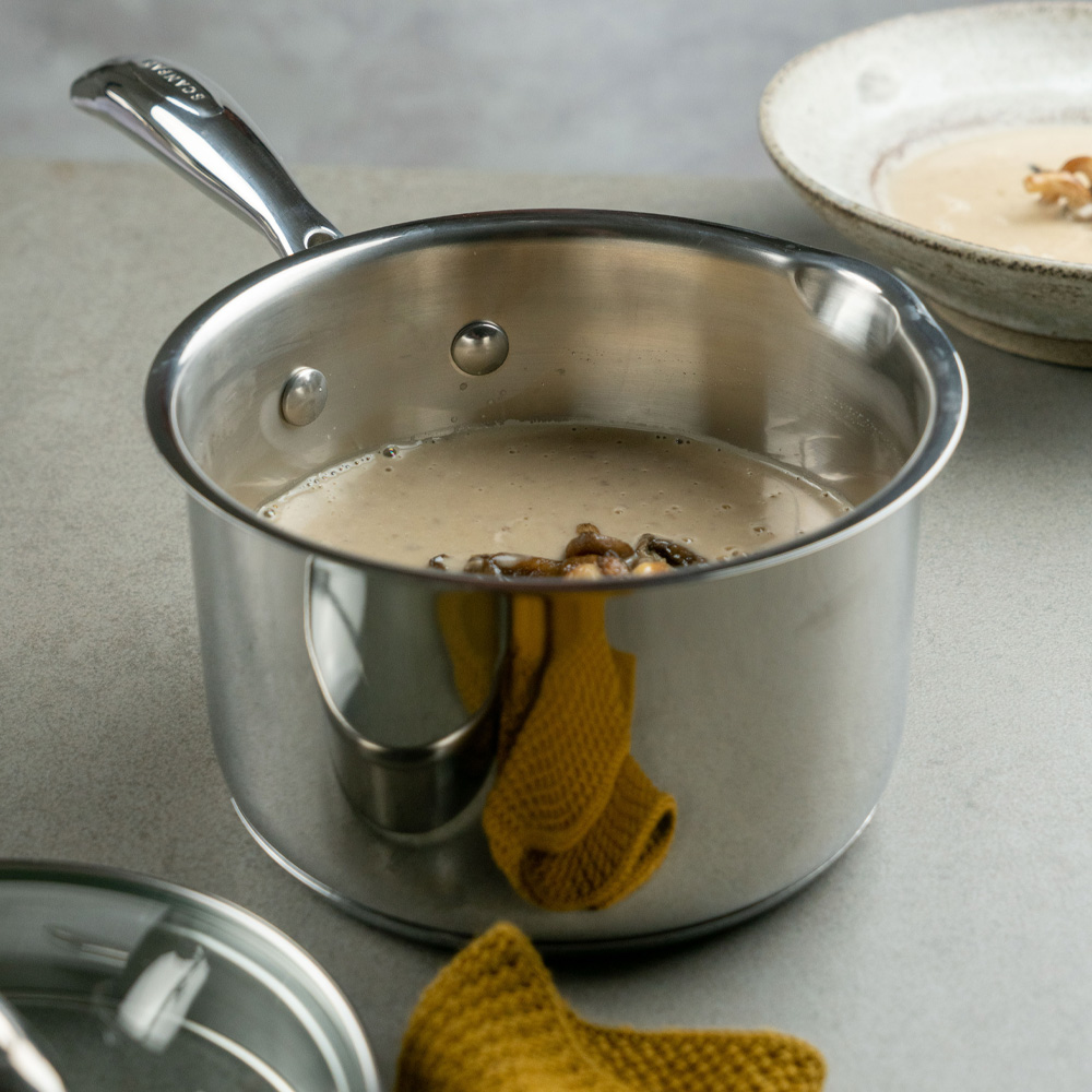 Scanpan STS kasserolle med lokk 1,8L rustfri