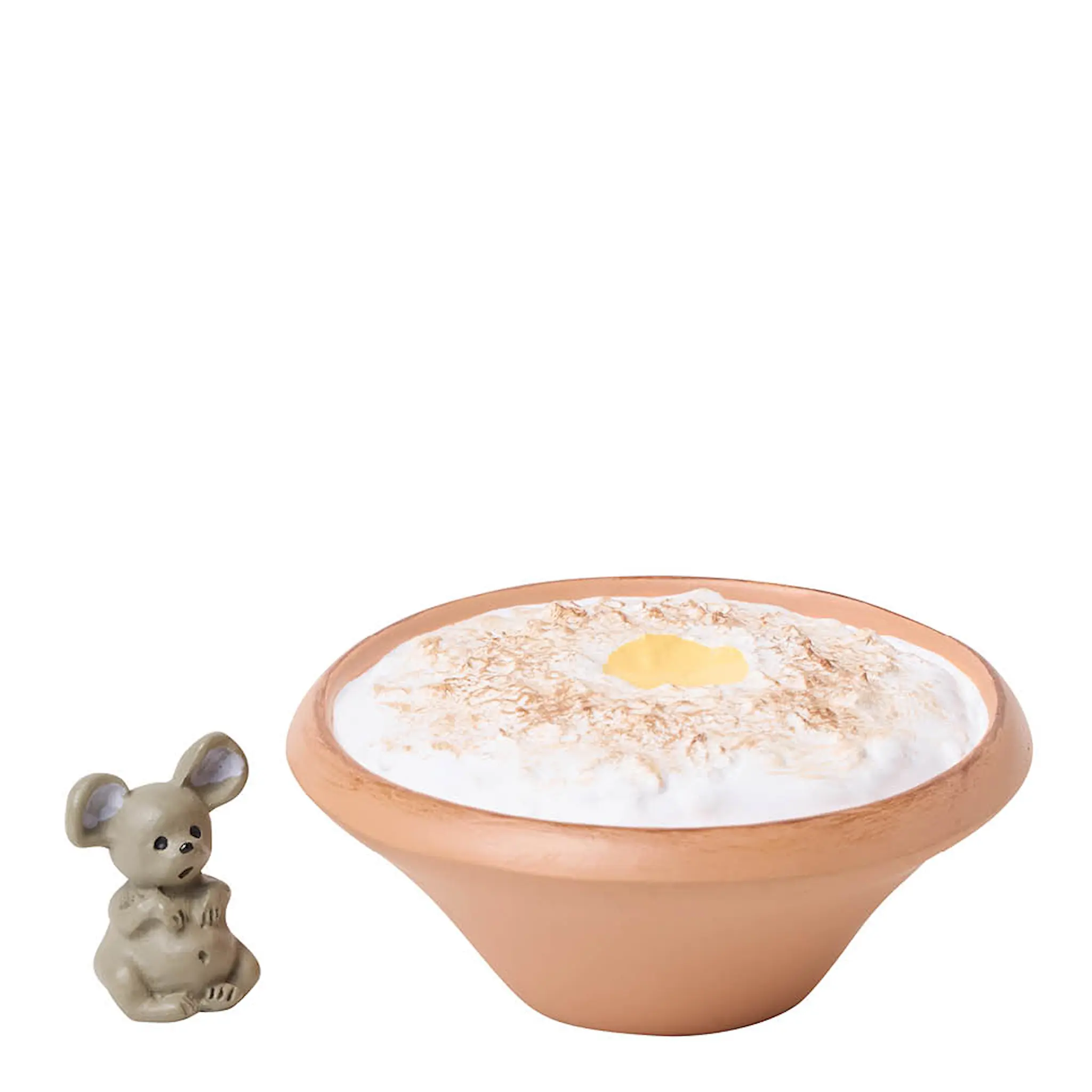 Klarborg Tomtarna Maja & Nicolai med gröt & mus 11,4 cm