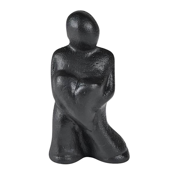 Skulptur Följ alltid ditt hjärta i alla livets val 13 cm