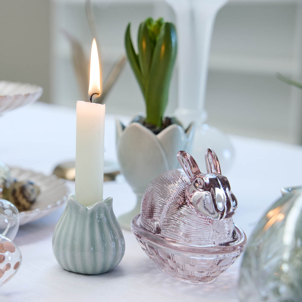 Lene Bjerre Bunnia Bonbonnier Purkki Pupu 9,8 cm Dusty Rose